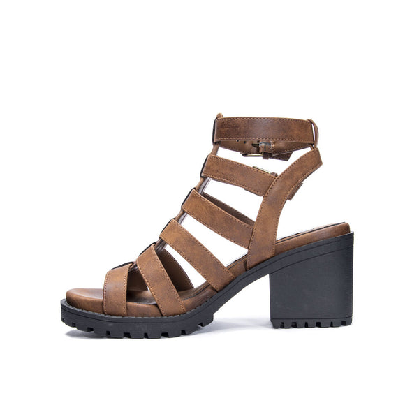Fun Stuff Block Heel Sandals