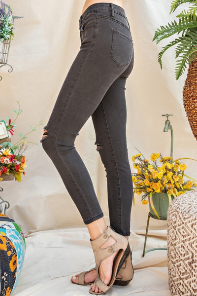 Distressed Skinny Jeans