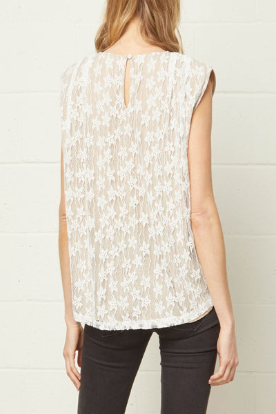 Sweetest Thing Floral Lace Top