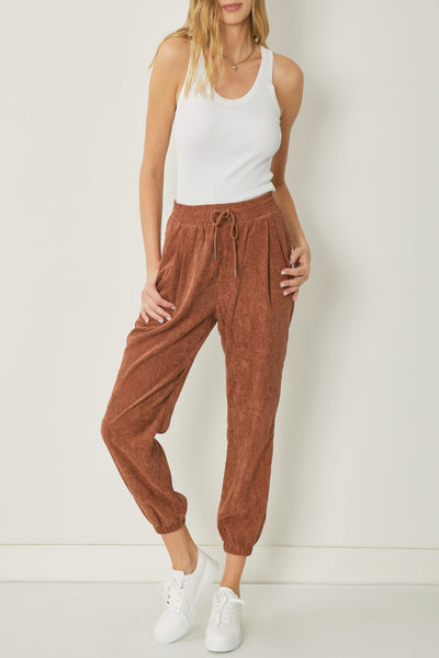 There She Goes Corduroy Joggers