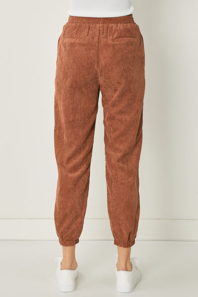 There She Goes Corduroy Joggers