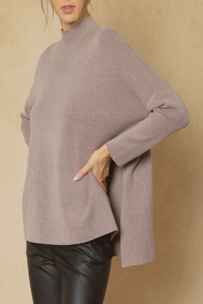 Ohh La La Mock Neck Top
