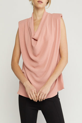 There For You Cowl Neck Sleeveless Top