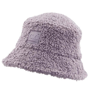 C.C Faux Sherpa Bucket Hat