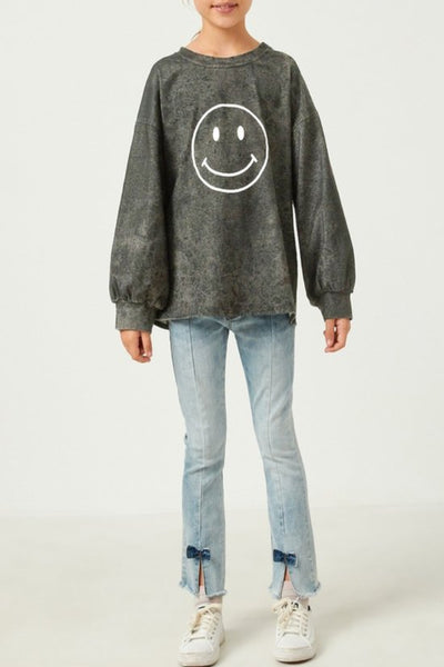 Unstoppable Youth Smiley Face Sweatshirt