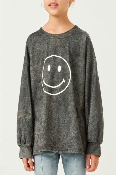 Unstoppable Youth Smiley Face Sweatshirt