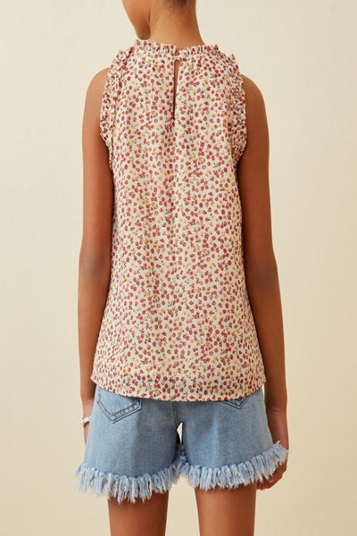Willows Ditsy Floral Print Top