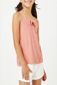 Lean On Me Striped Spaghetti Strap Tank Top