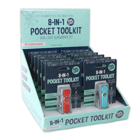 Modern Monkey 8-N-1 Pocket Toolkit