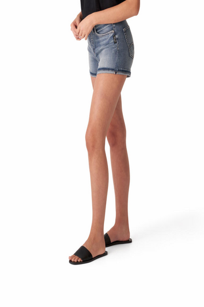 Avery Curvy-Fit Eco-Friendly High-Rise Shorts