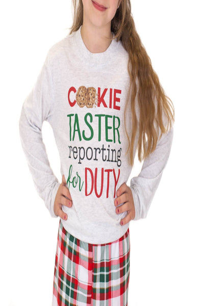 Cookie Taster Reporting For Duty Youth Top